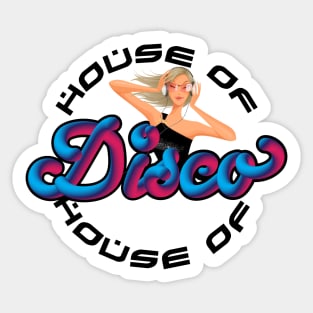 House of DISCO Sticker